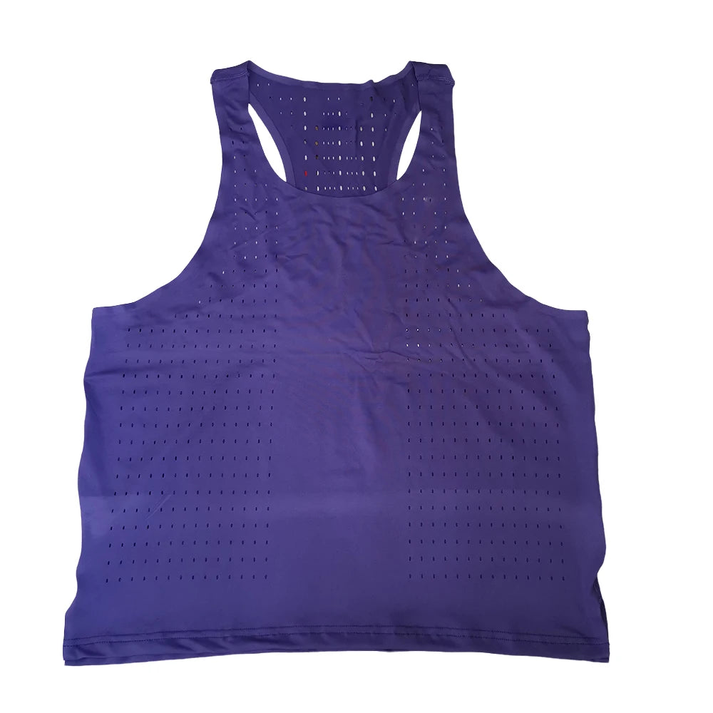 Athletics Tank Top Runnning Speed Sportswear Fitness Shirt Mens Clothing Guys Sleeveless Run Vest Athlete Track Field Singlet