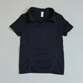 Breathable Yoga Wear Short-Sleeved Right-Shoulder Sports Tops Tennis Polo Shirts Fitness Badminton T-Shirts for Active Wear
