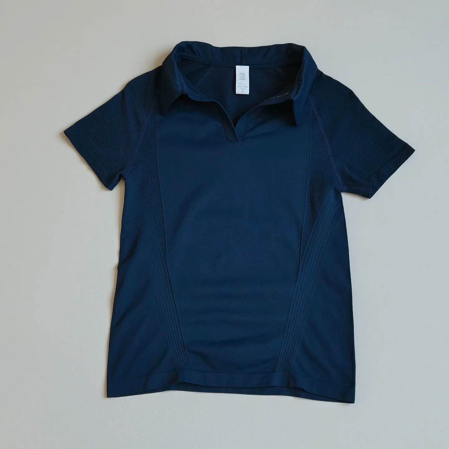 Breathable Yoga Wear Short-Sleeved Right-Shoulder Sports Tops Tennis Polo Shirts Fitness Badminton T-Shirts for Active Wear